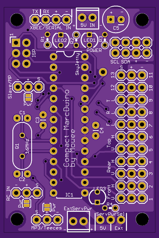 Marcduino Pin Out Compact Marcduino | OSH Park